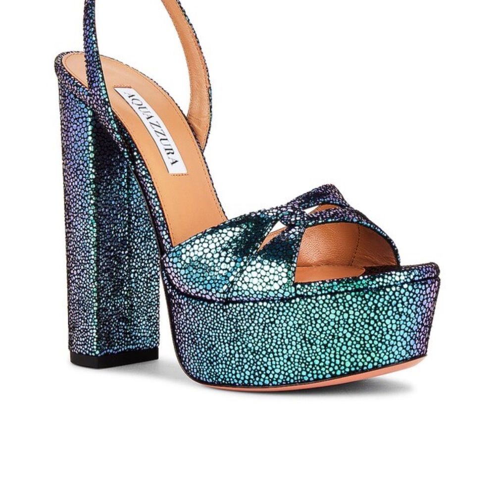 AQUAZZURA
Sinner 140 Plateau Sandal